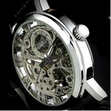 Мужские часы в стиле  Winner skeleton