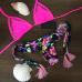 Жіночий роздільний пляжний купальник бікіні 2019, багато кольорів